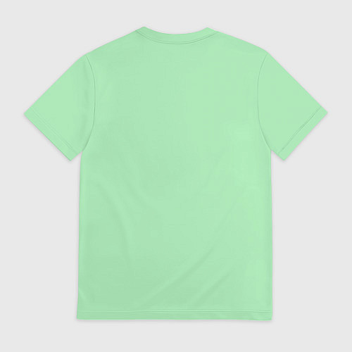 Мужская футболка Мятный радуга / 3D-принт – фото 2