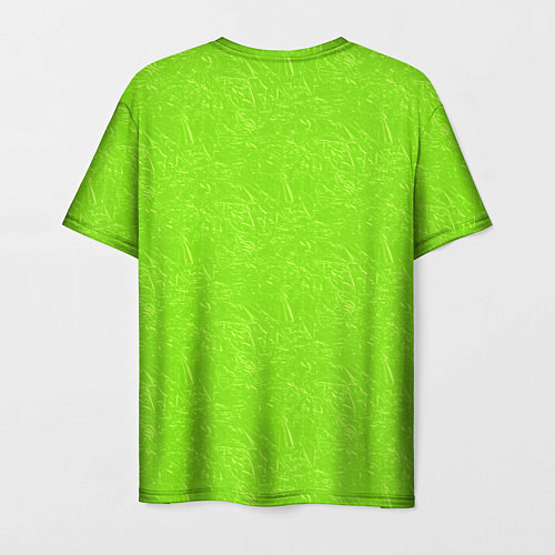Мужская футболка С Новым годом - ёлочка из кошечек / 3D-принт – фото 2