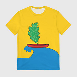 Футболка мужская Герб Пижанского района, цвет: 3D-принт