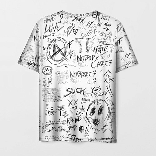 Мужская футболка Уэнсдэй Аддамс от нетфликс / 3D-принт – фото 2