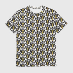 Футболка мужская Ар деко геометрический дизайн, цвет: 3D-принт