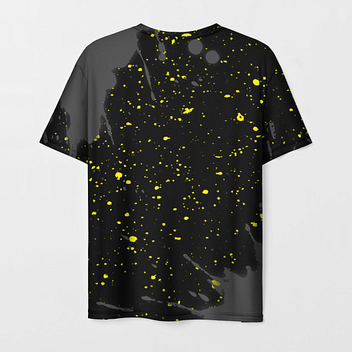 Мужская футболка Альберт и желтый символ СССР со звездой / 3D-принт – фото 2