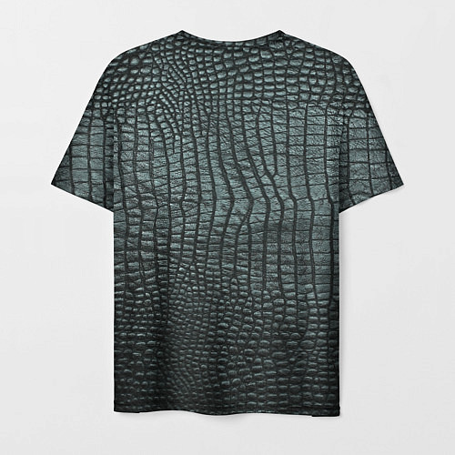 Мужская футболка Кожа крокодила - fashion / 3D-принт – фото 2