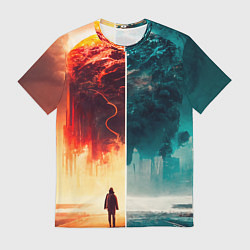 Мужская футболка Параллельные вселенные