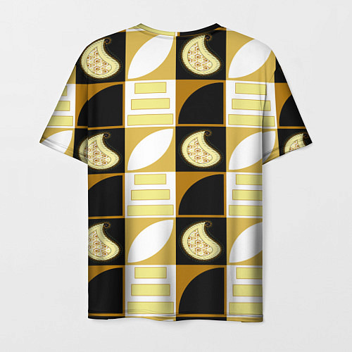 Мужская футболка Орнамент фигуры / 3D-принт – фото 2