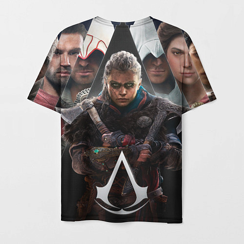 Мужская футболка Assassins Creed Eivor / 3D-принт – фото 2