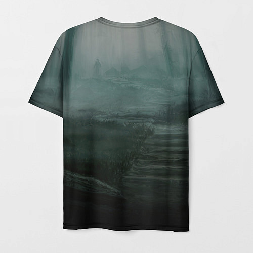 Мужская футболка Уэнсдэй пустой лес / 3D-принт – фото 2