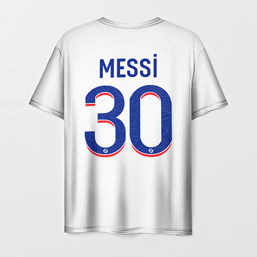Мужская футболка Лионель Месси форма PSG 2223 / 3D-принт – фото 2