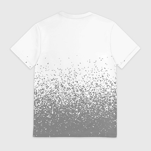 Мужская футболка Глеб - в красной рамке на светлом / 3D-принт – фото 2