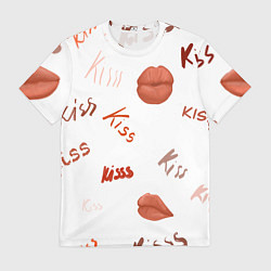 Мужская футболка Поцелуйчики