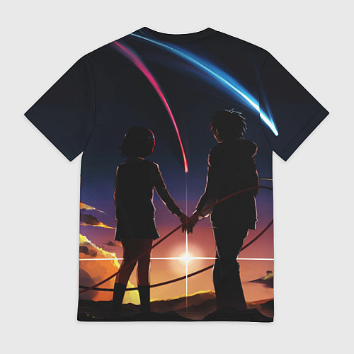 Мужская футболка Мицуха Миямидзу / 3D-принт – фото 2