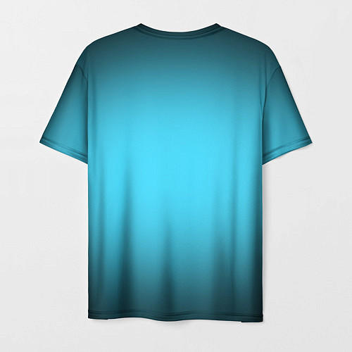 Мужская футболка Небесный градиент / 3D-принт – фото 2