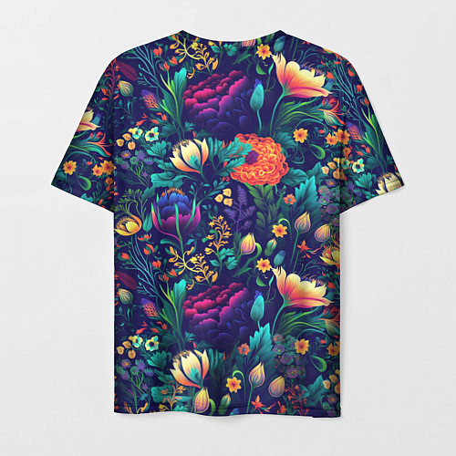Мужская футболка Magnificent Великолепная цветы / 3D-принт – фото 2