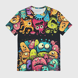 Мужская футболка Монстры перевертыши