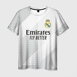 Футболка мужская ФК Реал Мадрид, цвет: 3D-принт