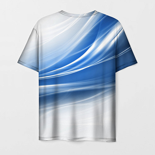 Мужская футболка Ледяной поток ветра / 3D-принт – фото 2