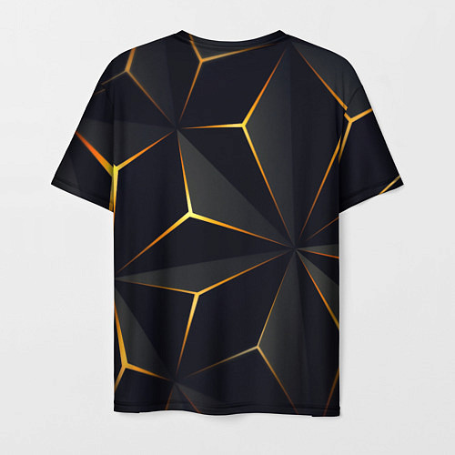 Мужская футболка Hexagon Line Smart / 3D-принт – фото 2