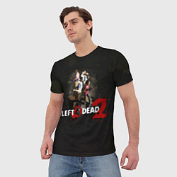 Футболка мужская Left 4 dead 2 команда, цвет: 3D-принт — фото 2
