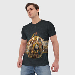 Футболка мужская Age of Empires Эпоха империй, цвет: 3D-принт — фото 2