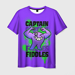 Футболка мужская Капитан Фиддлс, цвет: 3D-принт