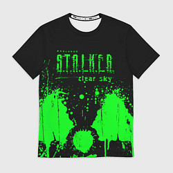 Футболка мужская Stalker clear sky radiation, цвет: 3D-принт