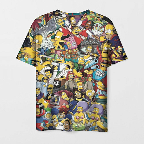 Мужская футболка Simpsonhistory / 3D-принт – фото 2