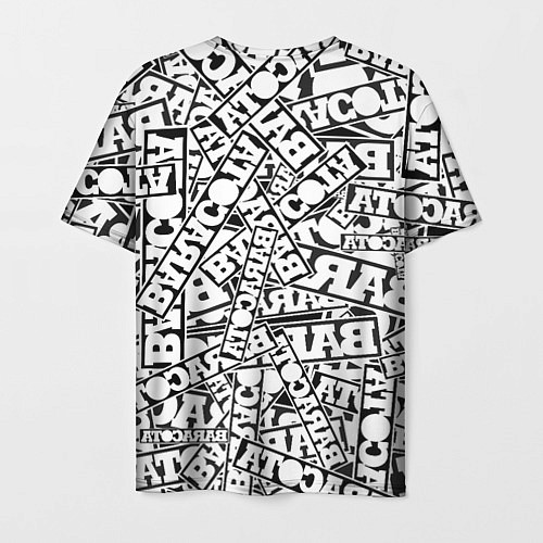 Мужская футболка Baracota Stickers / 3D-принт – фото 2