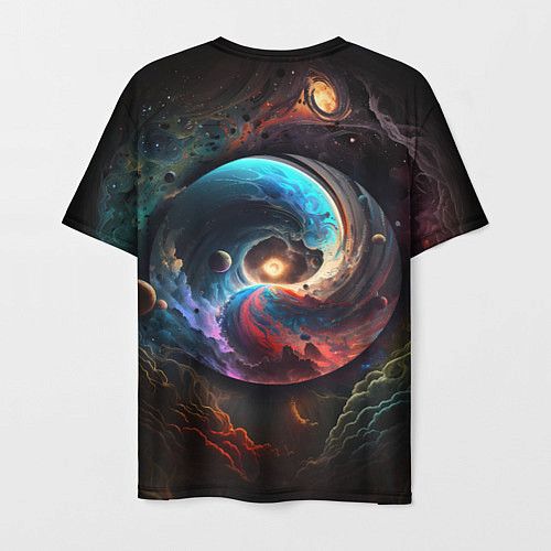 Мужская футболка Твоя вселенная / 3D-принт – фото 2
