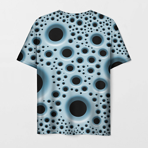 Мужская футболка Дыры / 3D-принт – фото 2