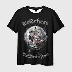 Футболка мужская Motorhead планета, цвет: 3D-принт