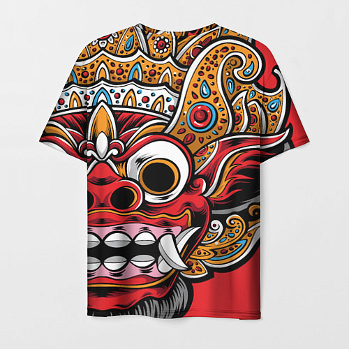 Мужская футболка Barong - Bali - tattoo / 3D-принт – фото 2