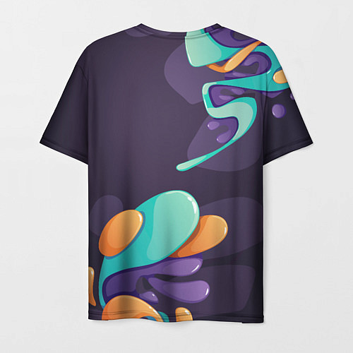 Мужская футболка Roblox graffity splash / 3D-принт – фото 2