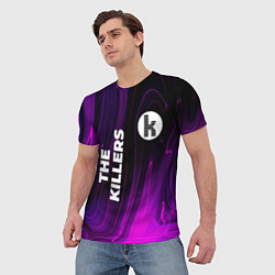 Футболка мужская The Killers violet plasma, цвет: 3D-принт — фото 2