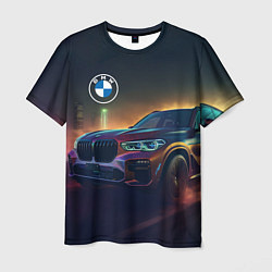 Футболка мужская BMW midjourney, цвет: 3D-принт
