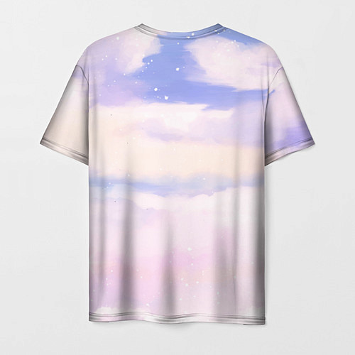 Мужская футболка Black Clover sky clouds / 3D-принт – фото 2