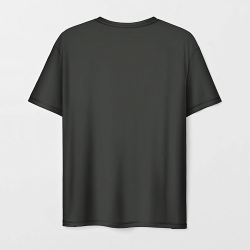 Мужская футболка Серый волчок / 3D-принт – фото 2