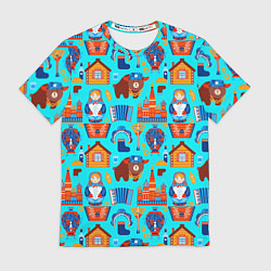 Мужская футболка Народный быт России