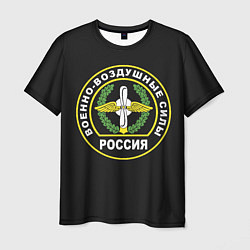 Футболка мужская ВВС - Россия, цвет: 3D-принт