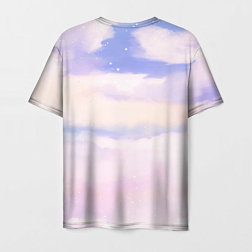 Мужская футболка Bungo Stray Dogs sky clouds / 3D-принт – фото 2