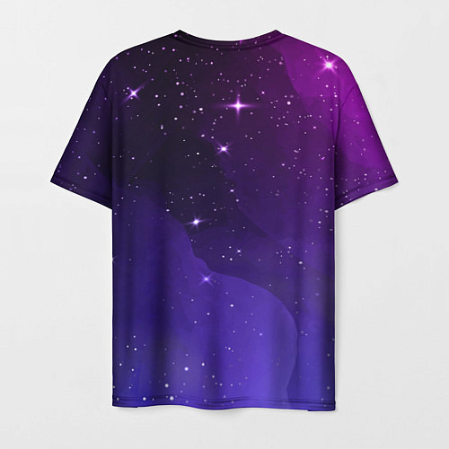 Мужская футболка Deep Purple просто космос / 3D-принт – фото 2