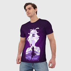 Футболка мужская Юзуриха, цвет: 3D-принт — фото 2