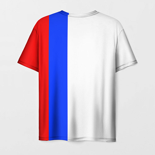 Мужская футболка Цвета России - герб / 3D-принт – фото 2
