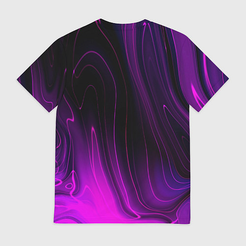 Мужская футболка Nazareth violet plasma / 3D-принт – фото 2