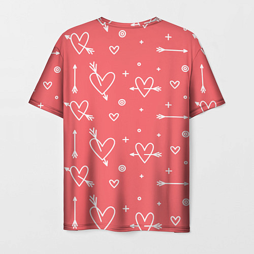 Мужская футболка Love is love / 3D-принт – фото 2