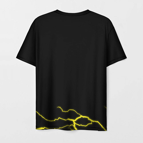 Мужская футболка Flash and Batman logo / 3D-принт – фото 2