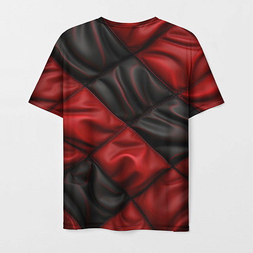 Мужская футболка Red black luxury / 3D-принт – фото 2