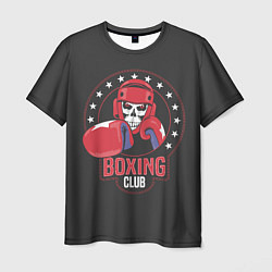 Футболка мужская Boxing club - боксёр, цвет: 3D-принт