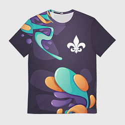 Мужская футболка Saints Row graffity splash