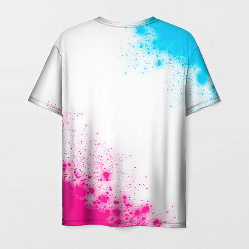 Мужская футболка Twenty One Pilots neon gradient style: надпись, си / 3D-принт – фото 2