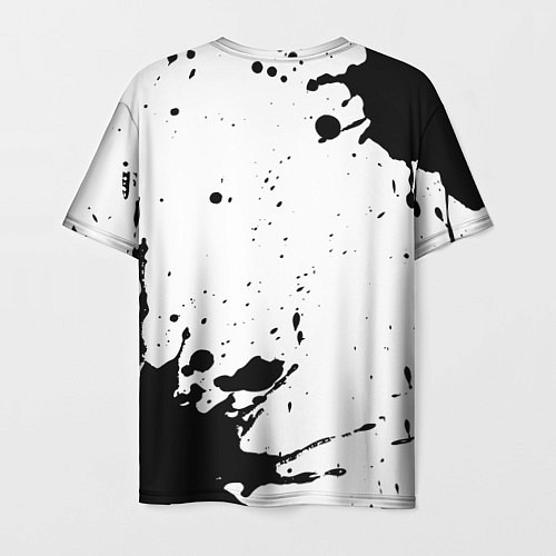 Мужская футболка Architects и рок символ на светлом фоне / 3D-принт – фото 2